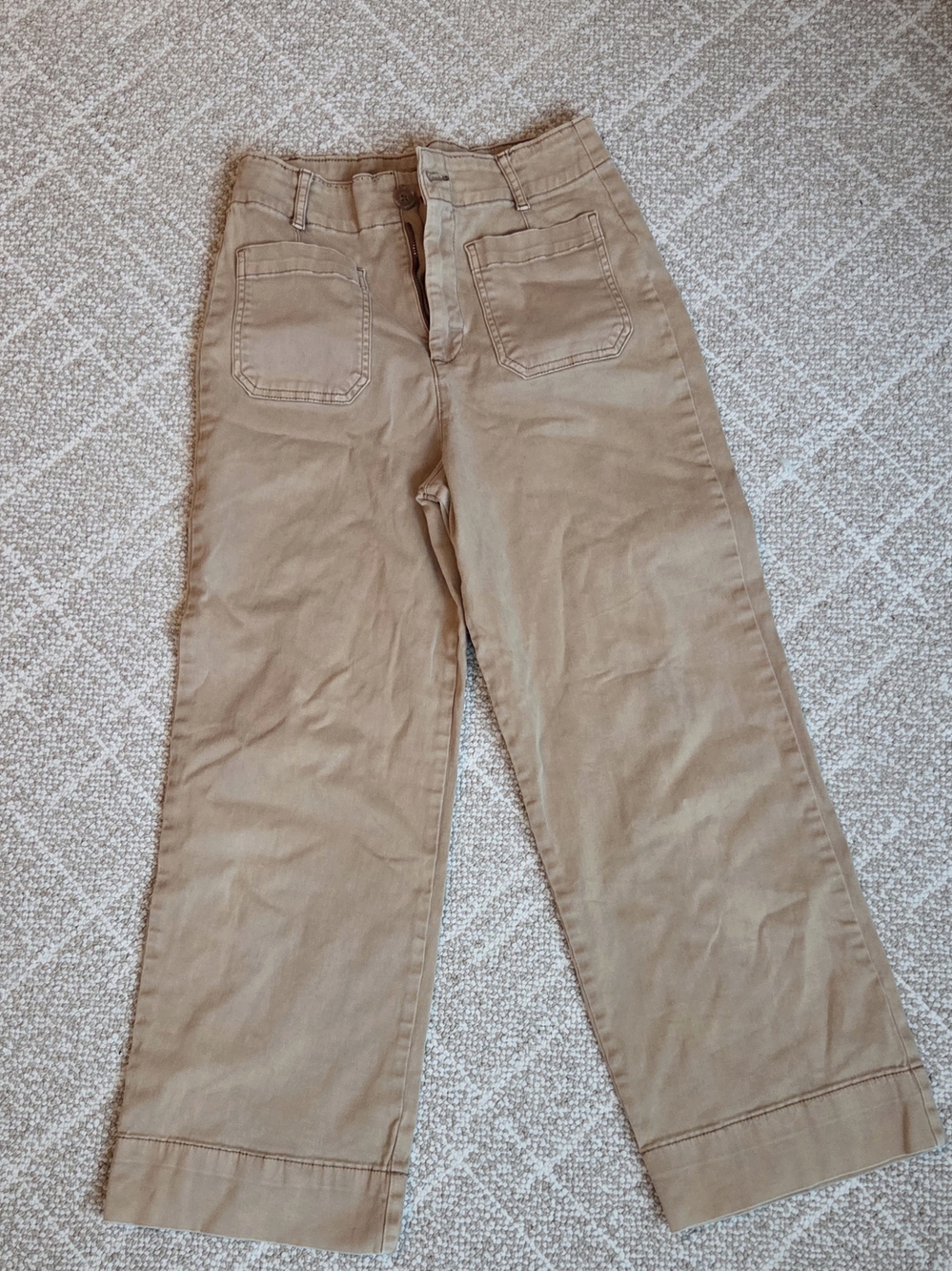 Bagatelle Wide-Leg Khaki Pants Size 6